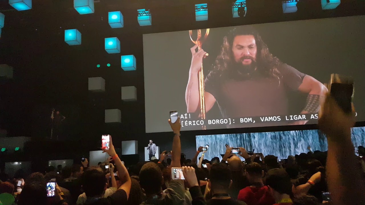 Jason Momoa e Zachary Levi - CCXP 2018