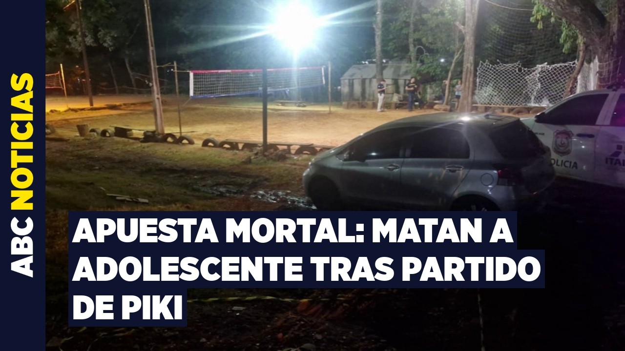 Ciudad del Este: un adolescente fue asesinado después de un partido de piki vóley