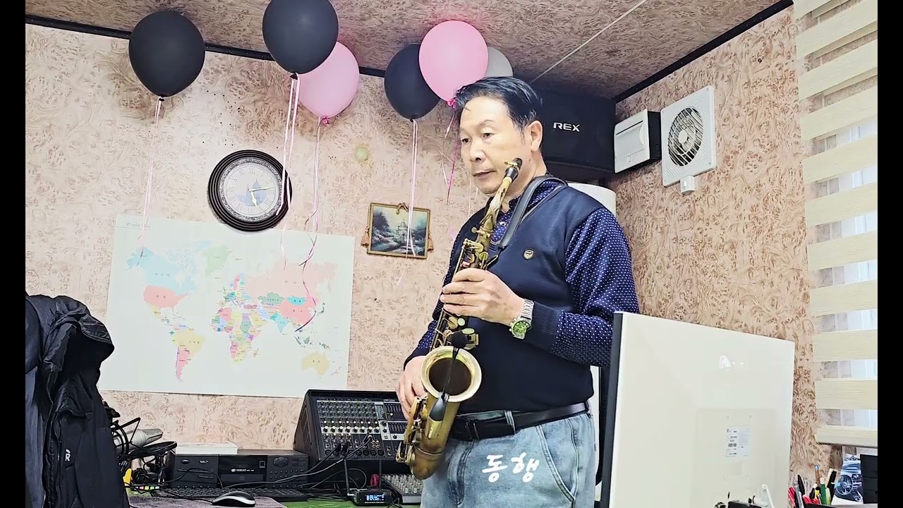 동행(최성수) #알토색소폰연주 #문라이프 