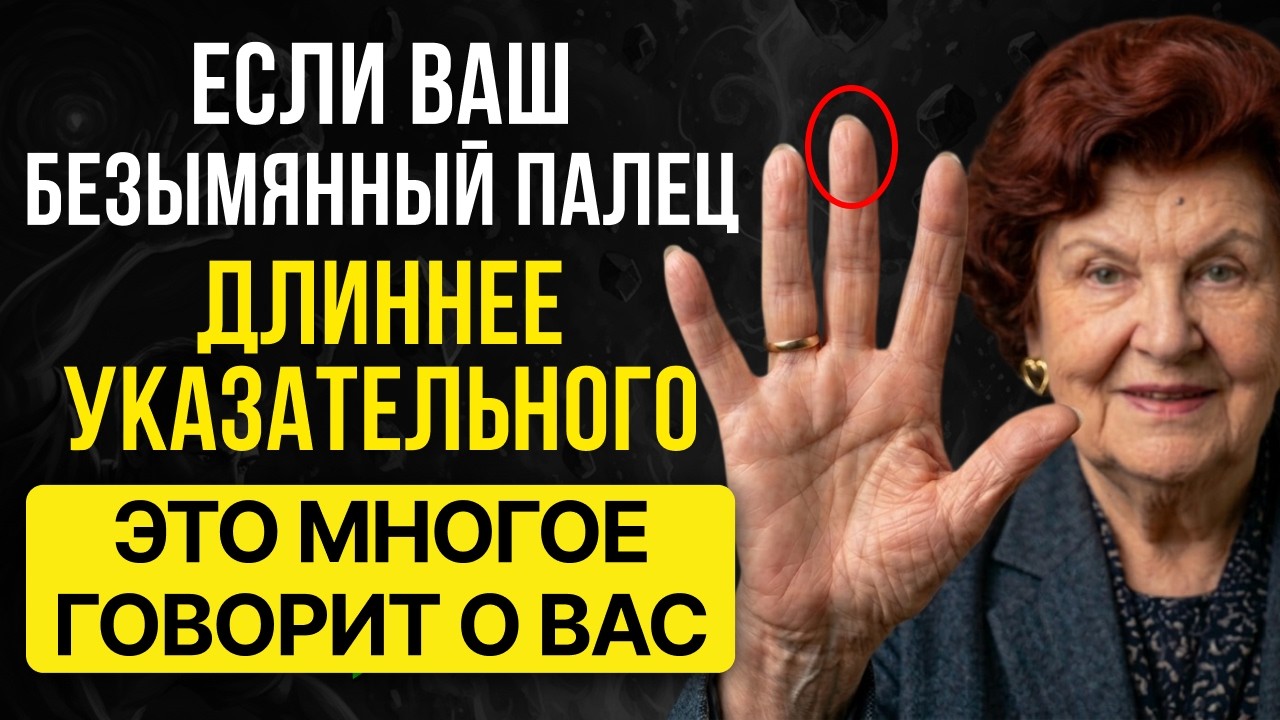 ПОСМОТРИ НА СВОЙ БЕЗЫМЯННЫЙ ПАЛЕЦ — ОН ВЫДАСТ ТВОЮ СУДЬБУ. Наталья Бехтерева