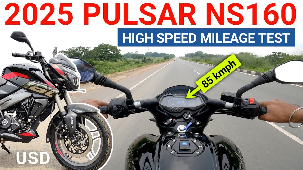 🔥Bajaj Pulsar NS 160 Mileage Test ⛽|Bajaj Pulsar NS160 Mileage Test 2026 | Ride Review | Gear Update