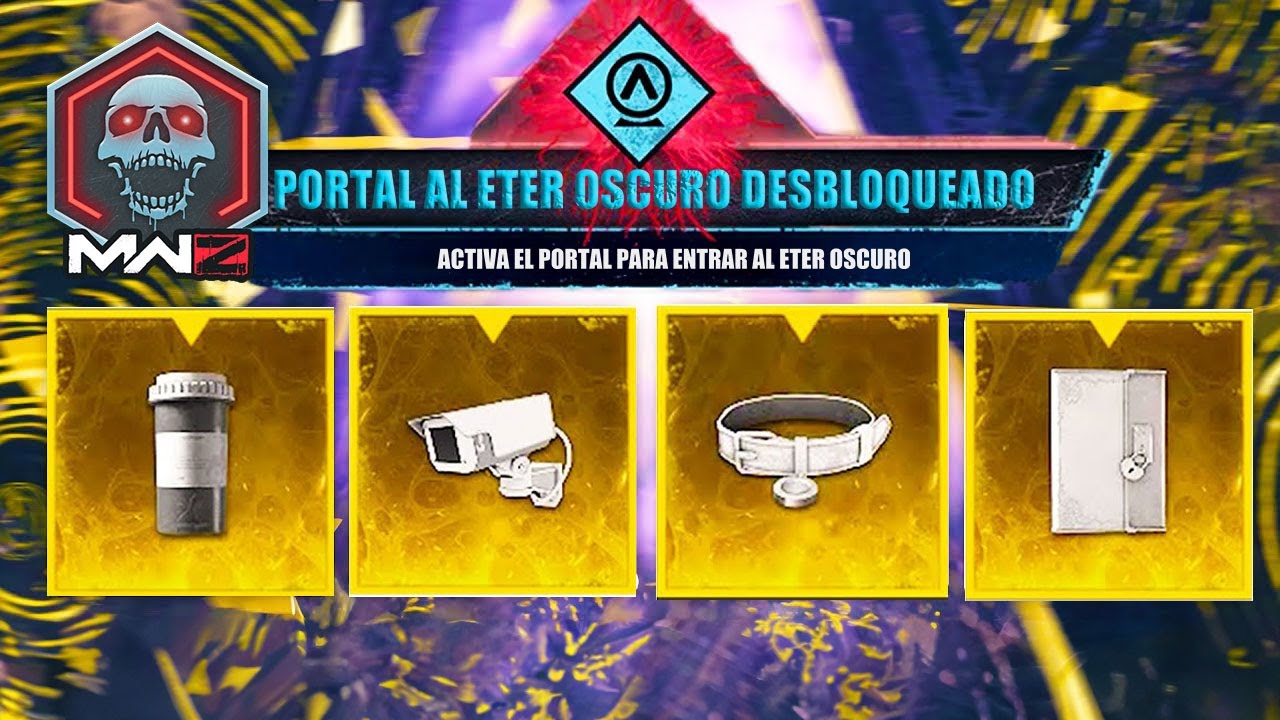 Guia Como desbloquear el Eter Oscuro en Zombies MW3 Diario con candado