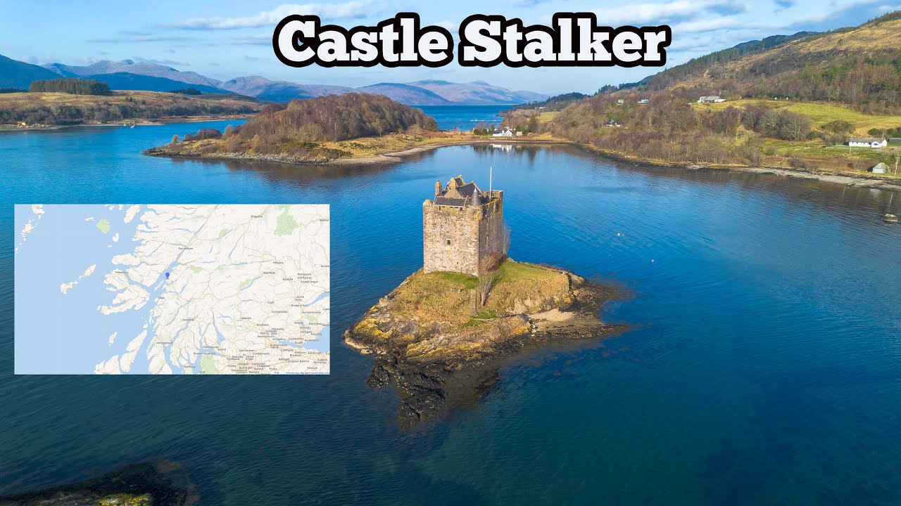 Castle Stalker, Appin, Scotland [4K/UHD]