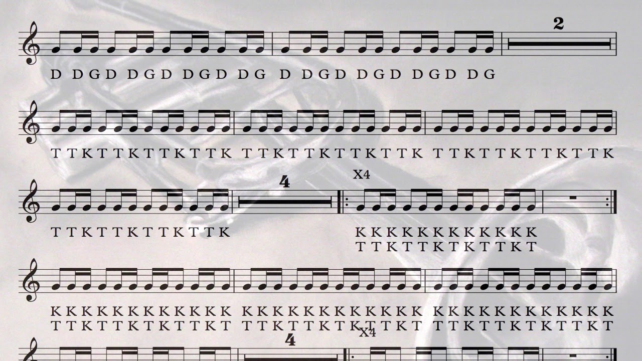 TDK 1 C=100 Trumpet Cornet Double Tongue