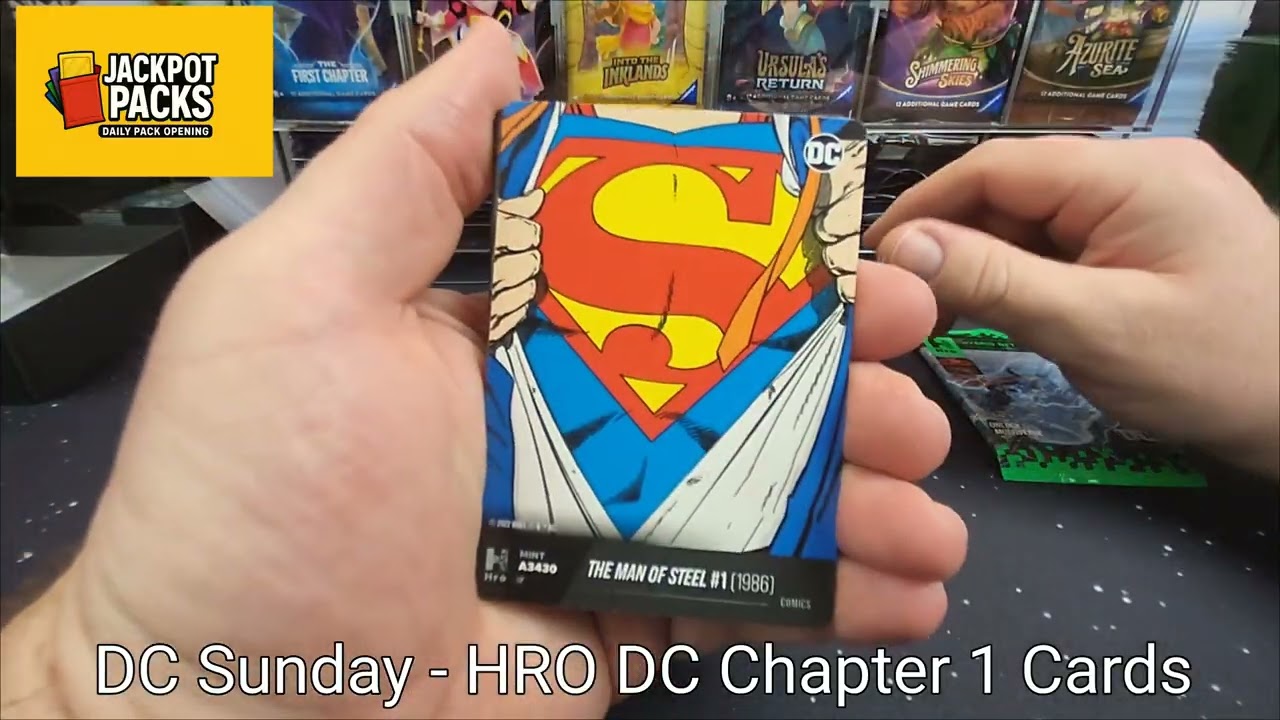 DC Sunday - HRO DC Cards Chapter 1 - NFTs and Collecting