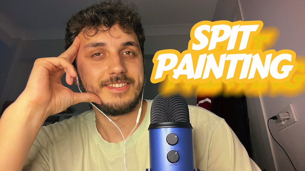 UYKU GETİREN YOĞUN AĞIZ SESLERİ VE SPIT PAINTING İLE RAHATLA ~ TÜRKÇE ASMR