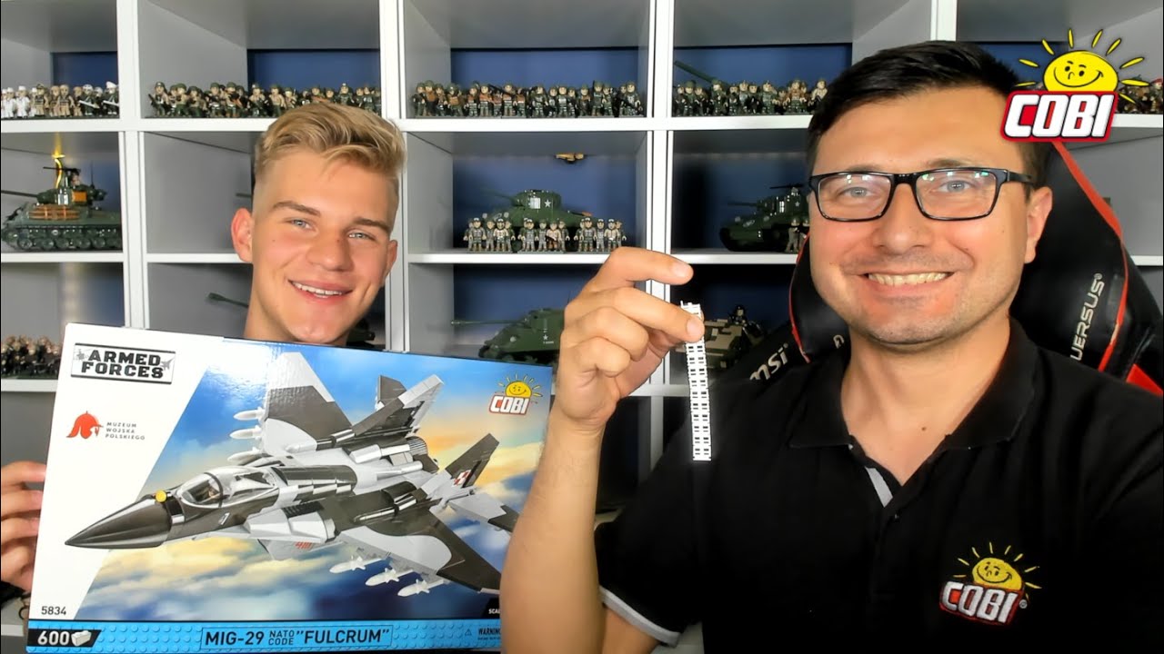 COBI Stream #202 - 💥WŁOSKIE CZOŁGI💥NOWY FORMAT STREAM&Oacute;W💥ARTUR I WIKTOR PREZENTUJĄ NOWOŚCI💥