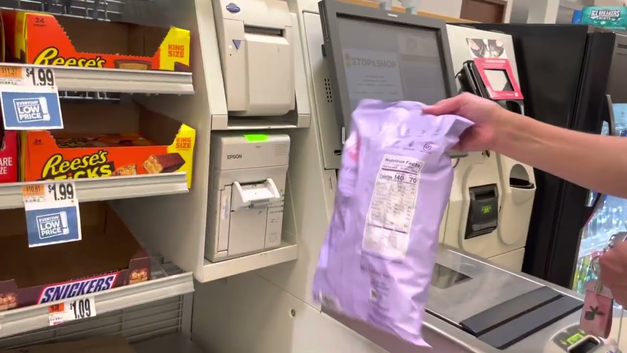 Stop and shop self checkout