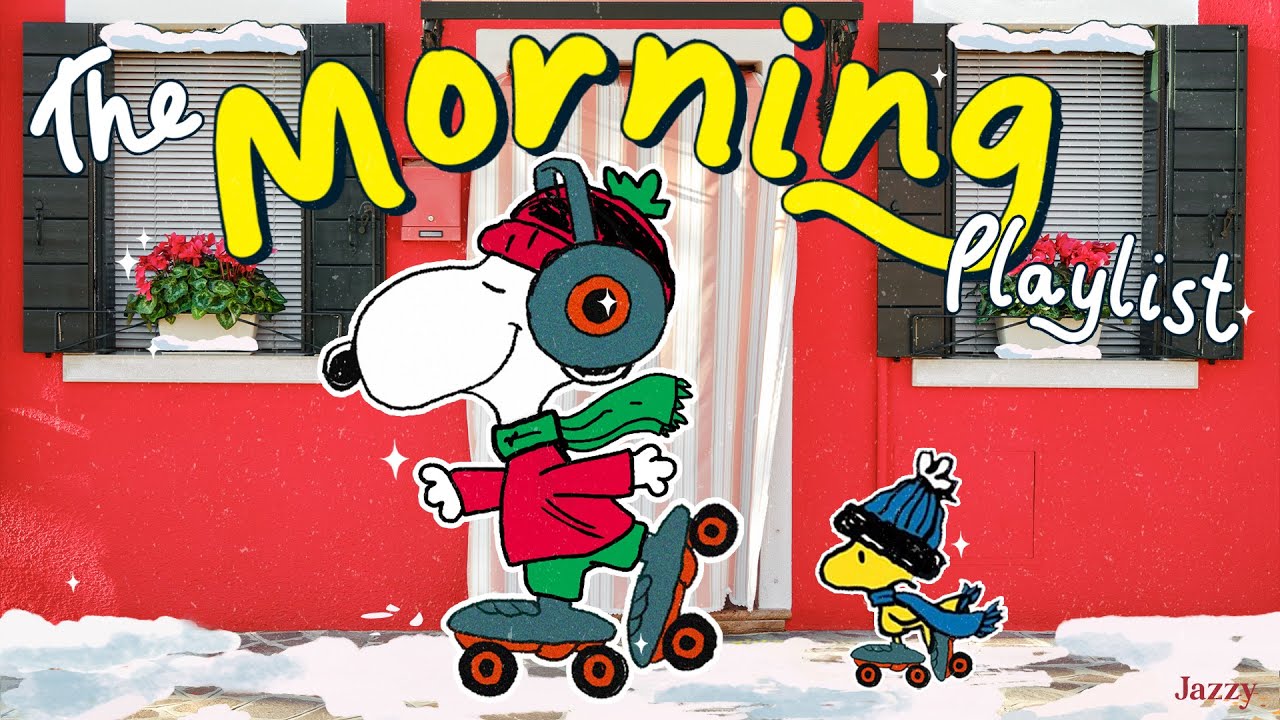 Chill on Morning Jazz with Snoopy ☀️🎶| Cozy February Jazz for Uplifting Start by Jazzy