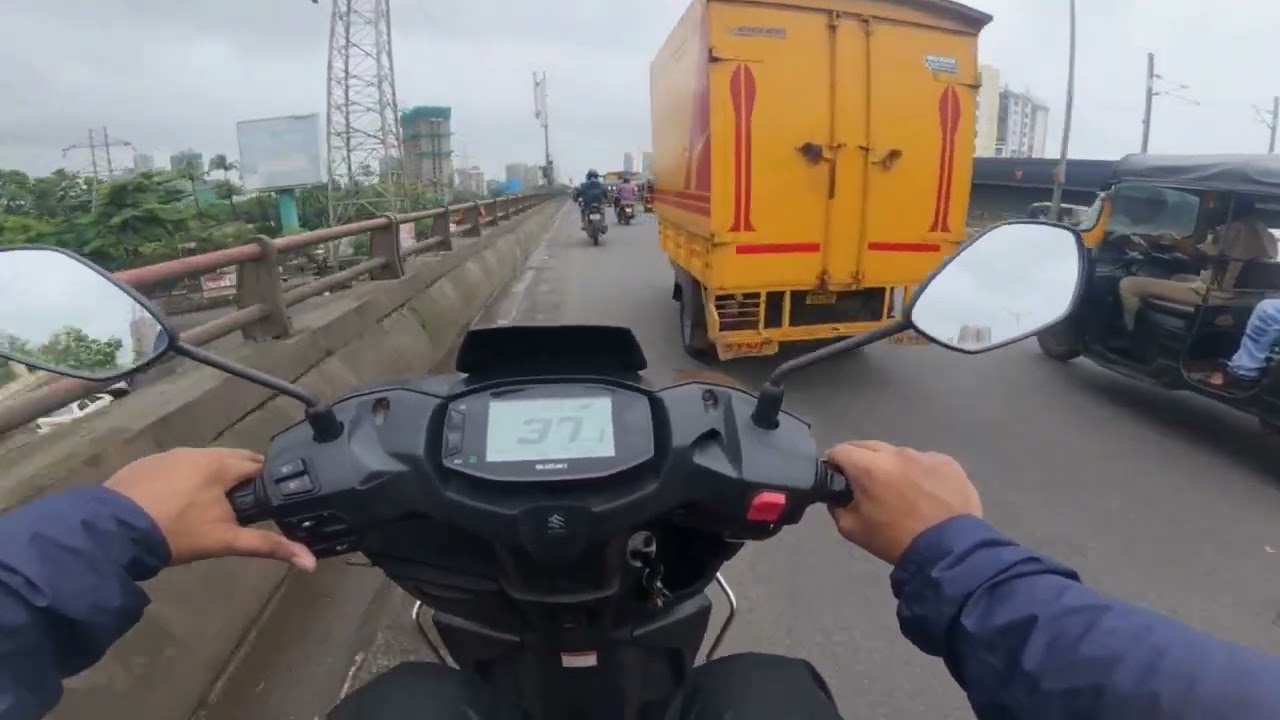 Daily Traffic | Moto Vlog 42 | Mumbai 4K