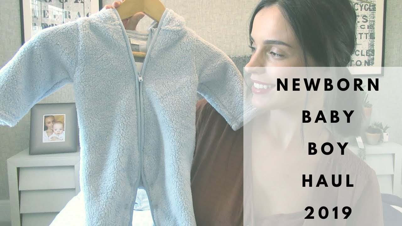 HUGE Newborn Baby BOY Fashion Haul | 2019 | UK | PINKMOLE