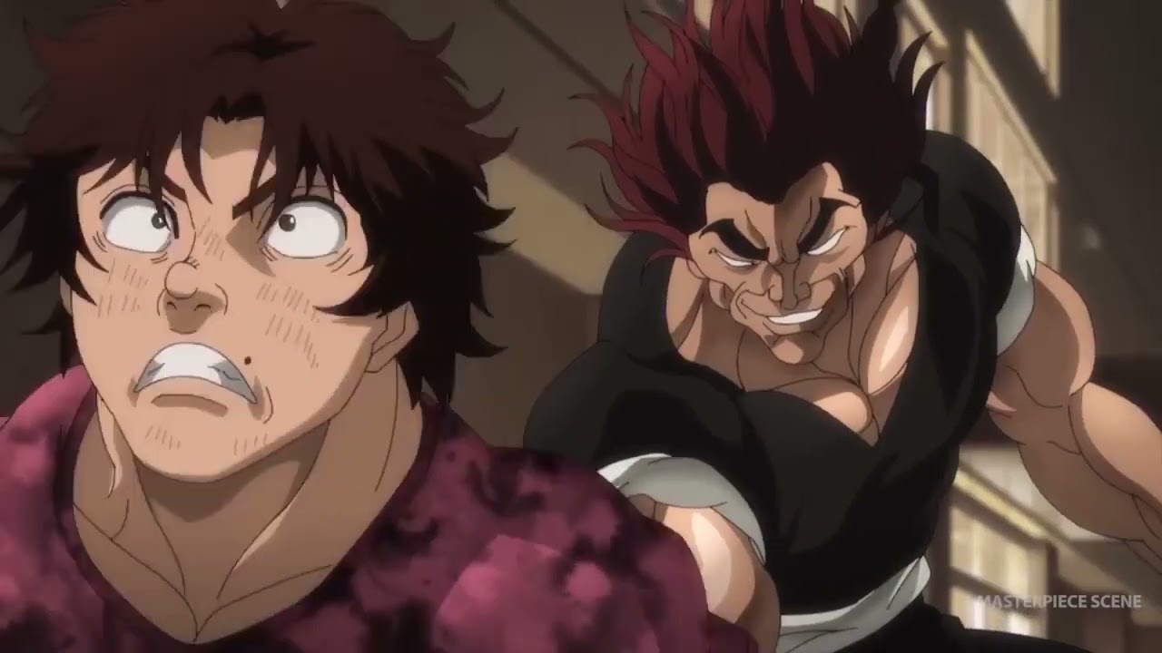 Baki VS Yujiro Full Fight 4K - Father VS Son | Baki Hanma Season 2 Part 1