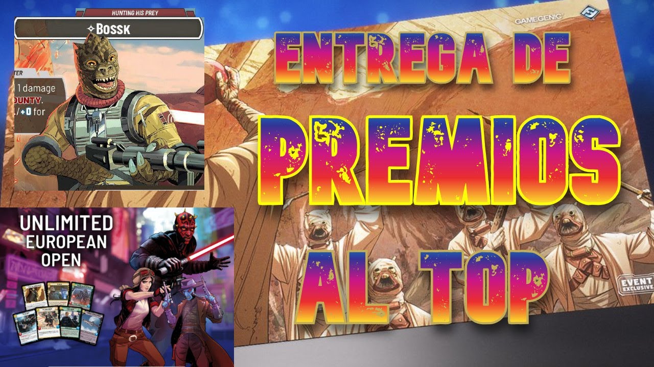 Los Héroes del European Open: ¡Entrega de Premios Top 64 en Star Wars Unlimited!