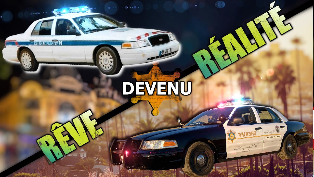 La POLICE française en voiture américaine !? 😮