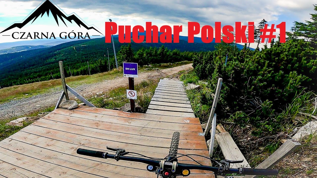 Objazd trasy przygotowanej na Pucharu Polski w Bike Park Czarna Góra I GoPro PoV