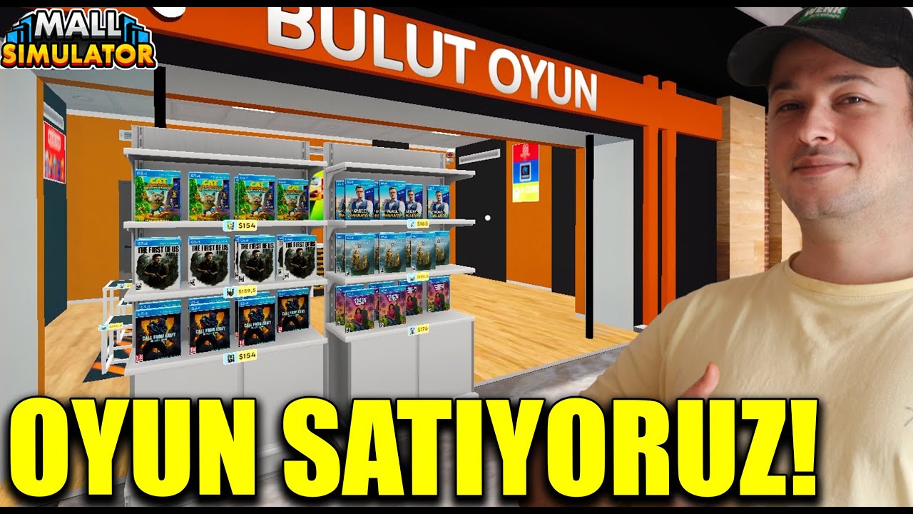 15.000 DOLARLIK OYUN DÜKKANI AÇTIK! BİLGİSİYAR OYUNU SATIYORUZ! Mall Simulator #4