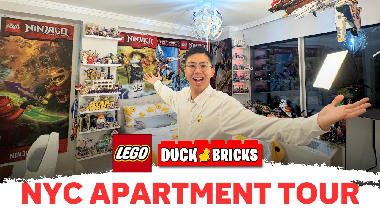 A Tour of my LEGO Themed NYC Apartment!