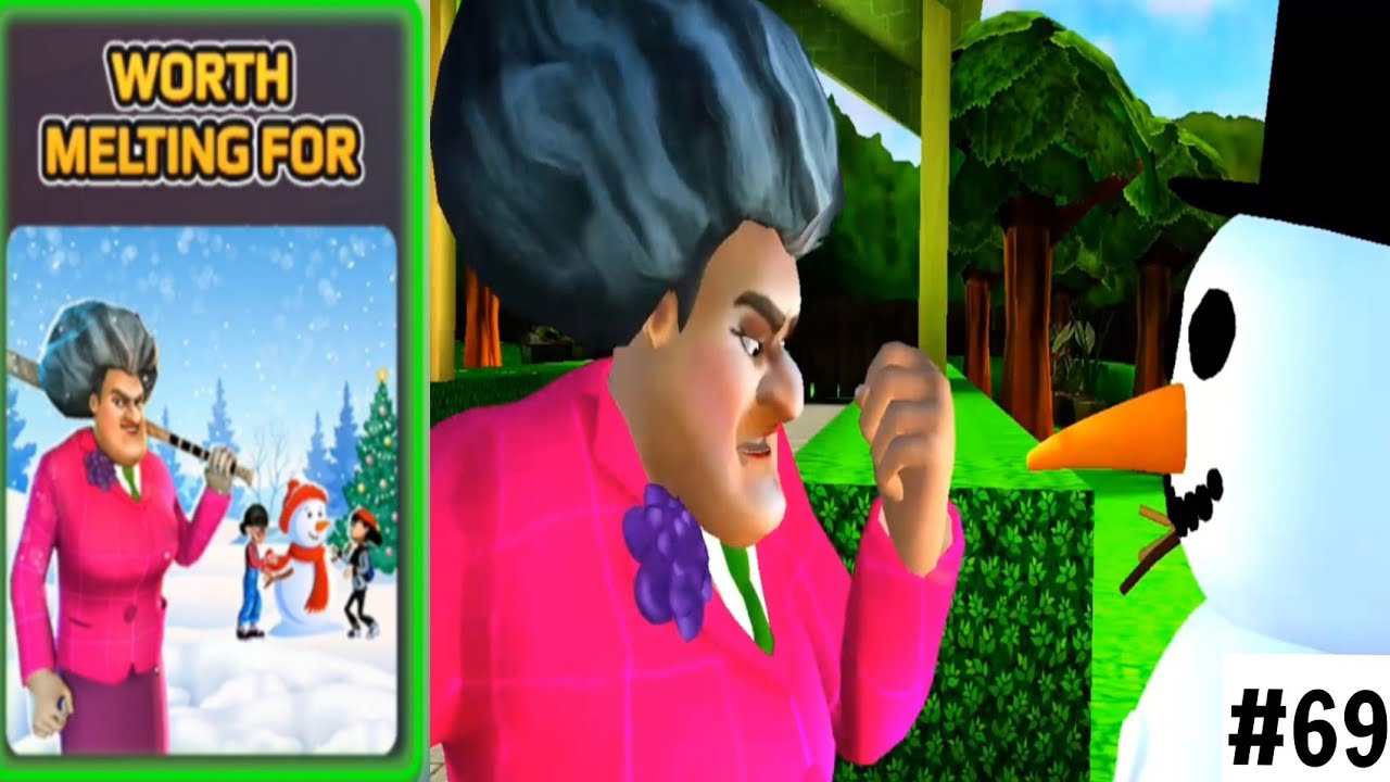 Scary Teacher 3D Christmas Special Update- Worth Melting For Version 5.15