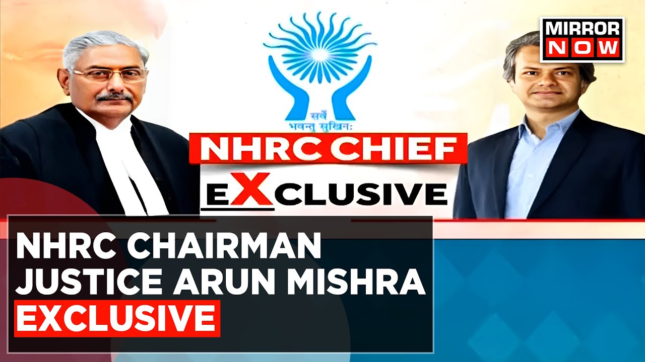 NHRC Chairman Justice Arun Mishra In Conversation With Nikunj Garg | MRN Exclusive