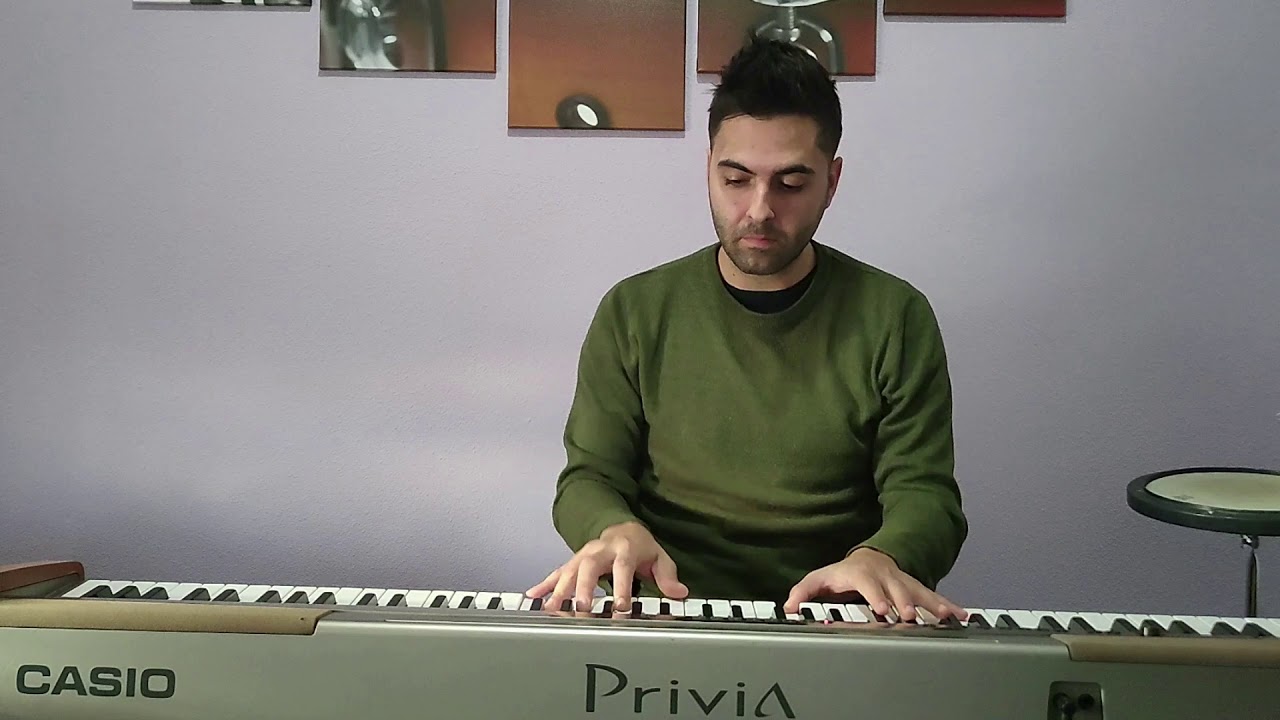 Blanca Navidad -Violín, piano & Drums cover