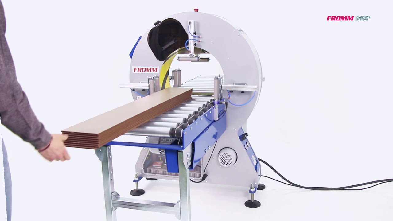 FV350/50 Automatic Inline Orbital Stretch Wrapper | FROMM