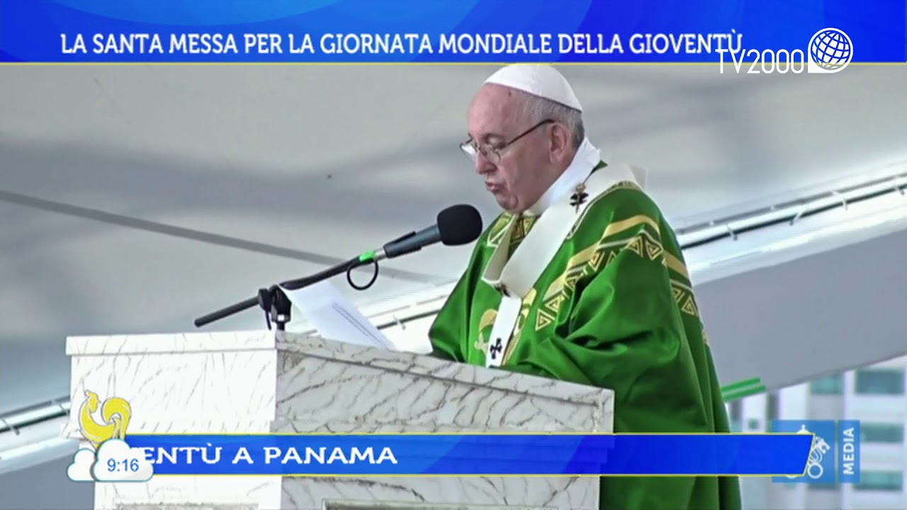 La Santa Messa per la Giornata Mondiale della gioventù