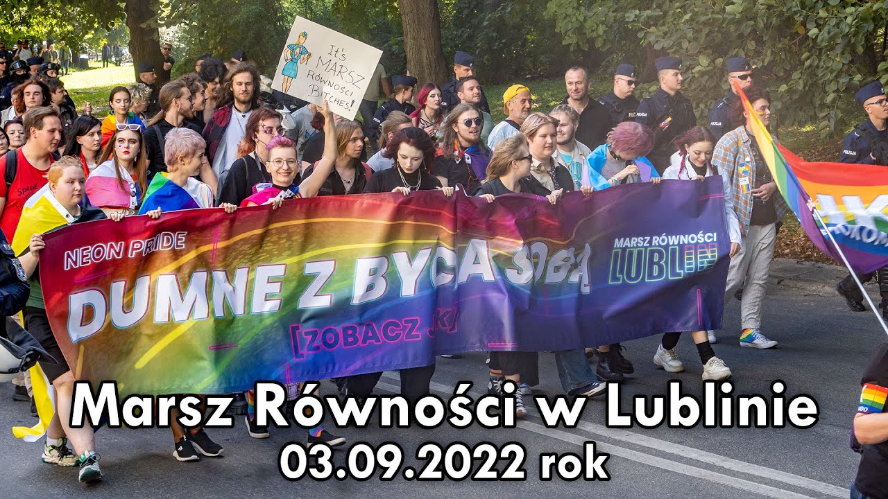 IV Marsz Równości w Lublinie (03.09.2022 rok)