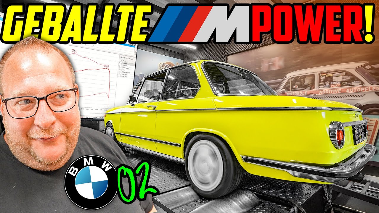 LIEFERT er die M3 LEISTUNG? - BMW 02 mit M3 MOTOR! (S14) - Marco gibt VOLLGAS!