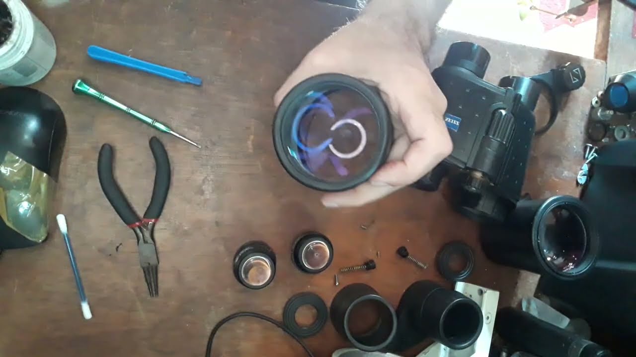 Zeiss Victory 8x56 binoculars - Full dismount