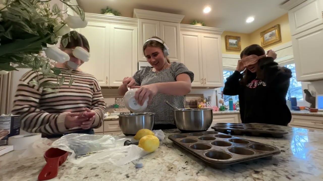 Blind, Deaf, Mute Baking Challenge!!