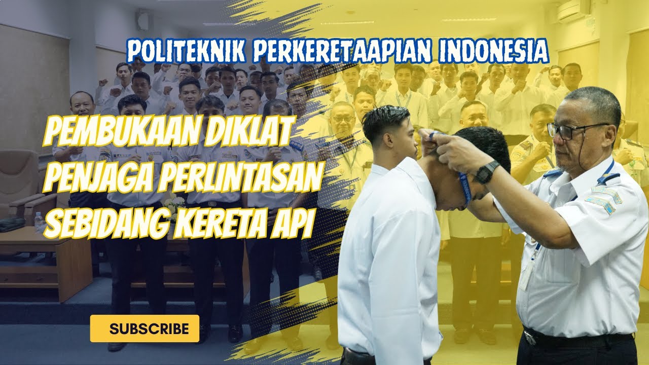 Pembukaan Diklat Penjaga Perlintasan Sebidang Kereta Api Di PPI Madiun