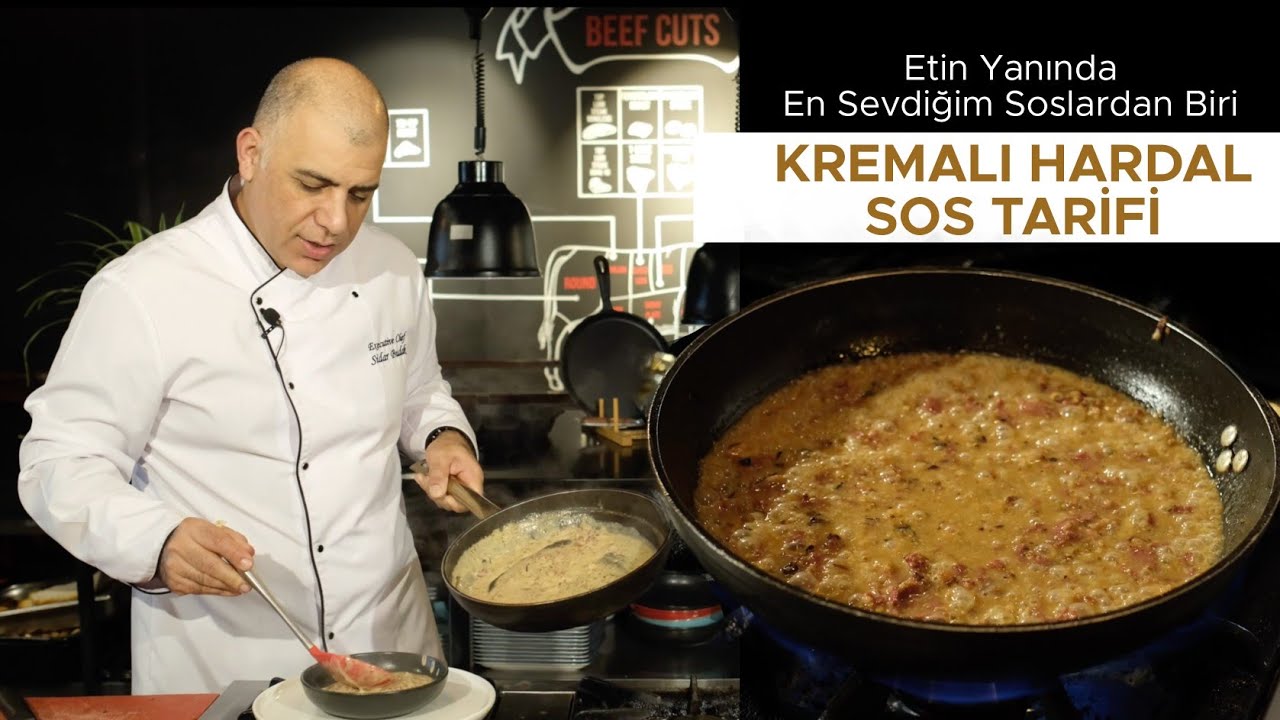 Etin Yanına Kremalı Hardal Sos Tarifi