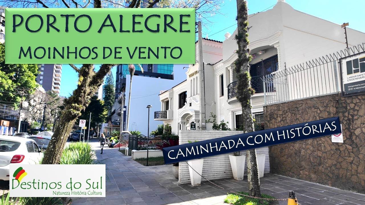 PORTO ALEGRE – CAMINHADA COM HISTÓRIAS NO MOINHOS DE VENTO
