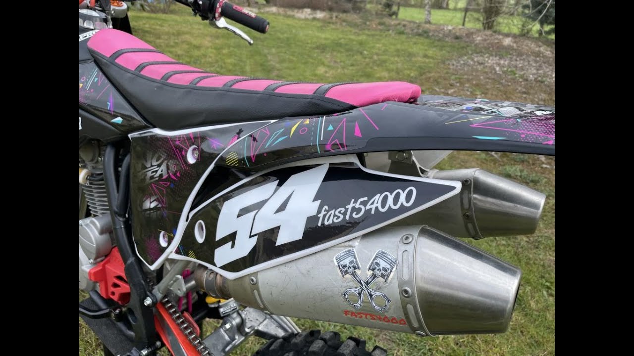 La voila enfin ma version perso de ma CRZ ERZ 250 CC 2021 😍😍😍