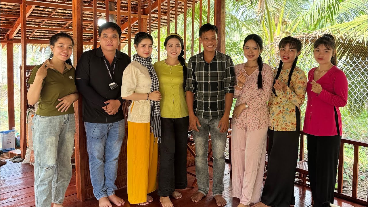 Ăn mừng tân gia chòi út hiểu l Ánh Hồng Miền Tây