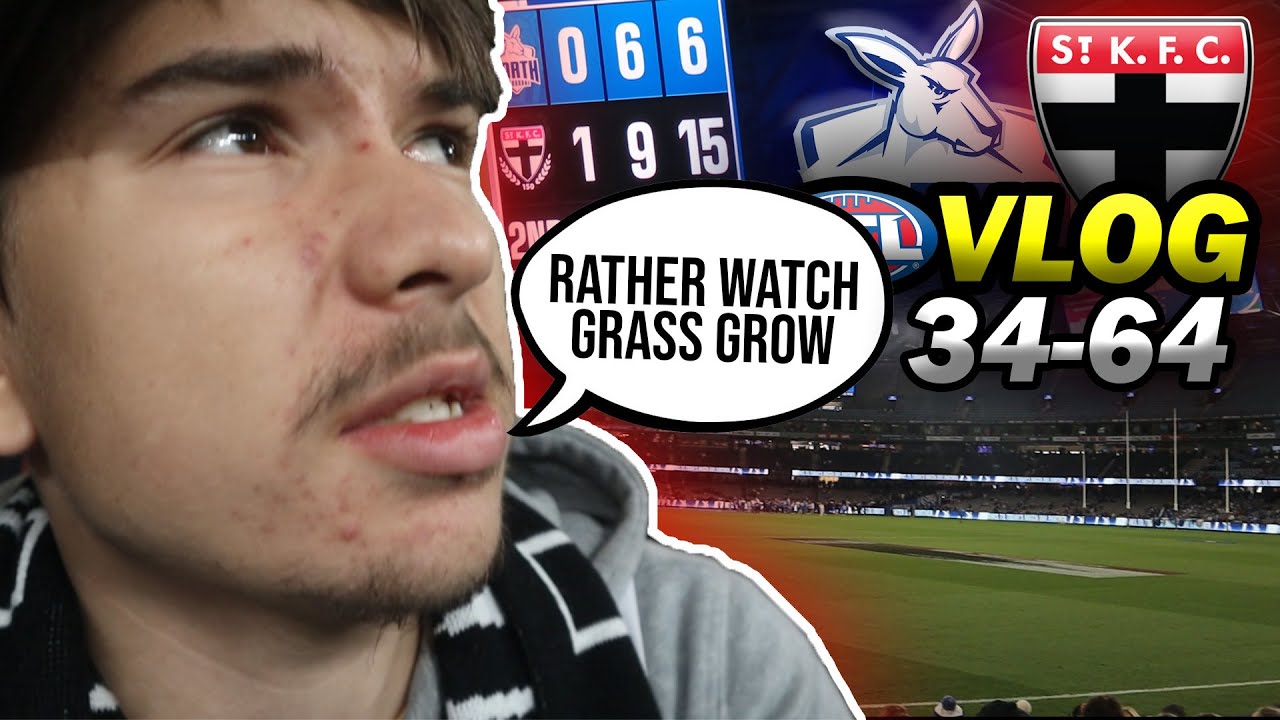 THIS IS THE WORST GAME IN AFL HISTORY!! North Melbourne vs St Kilda