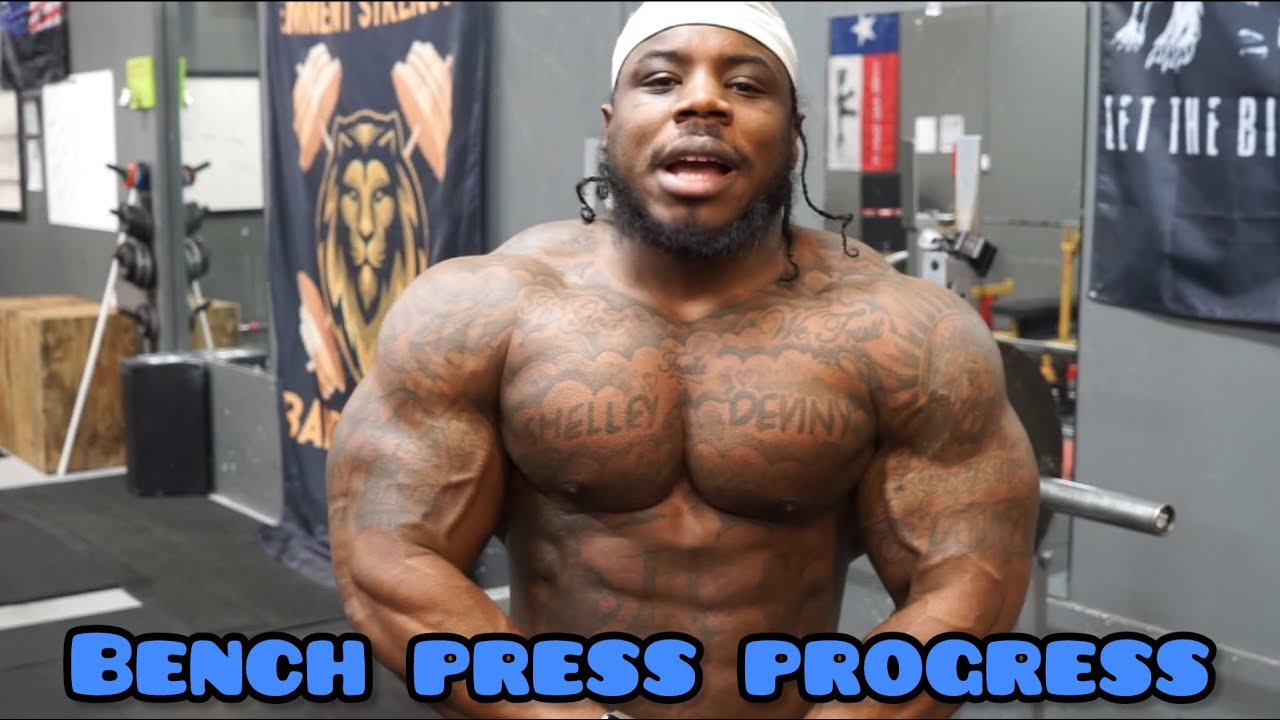Bench press progression | 110 Reps