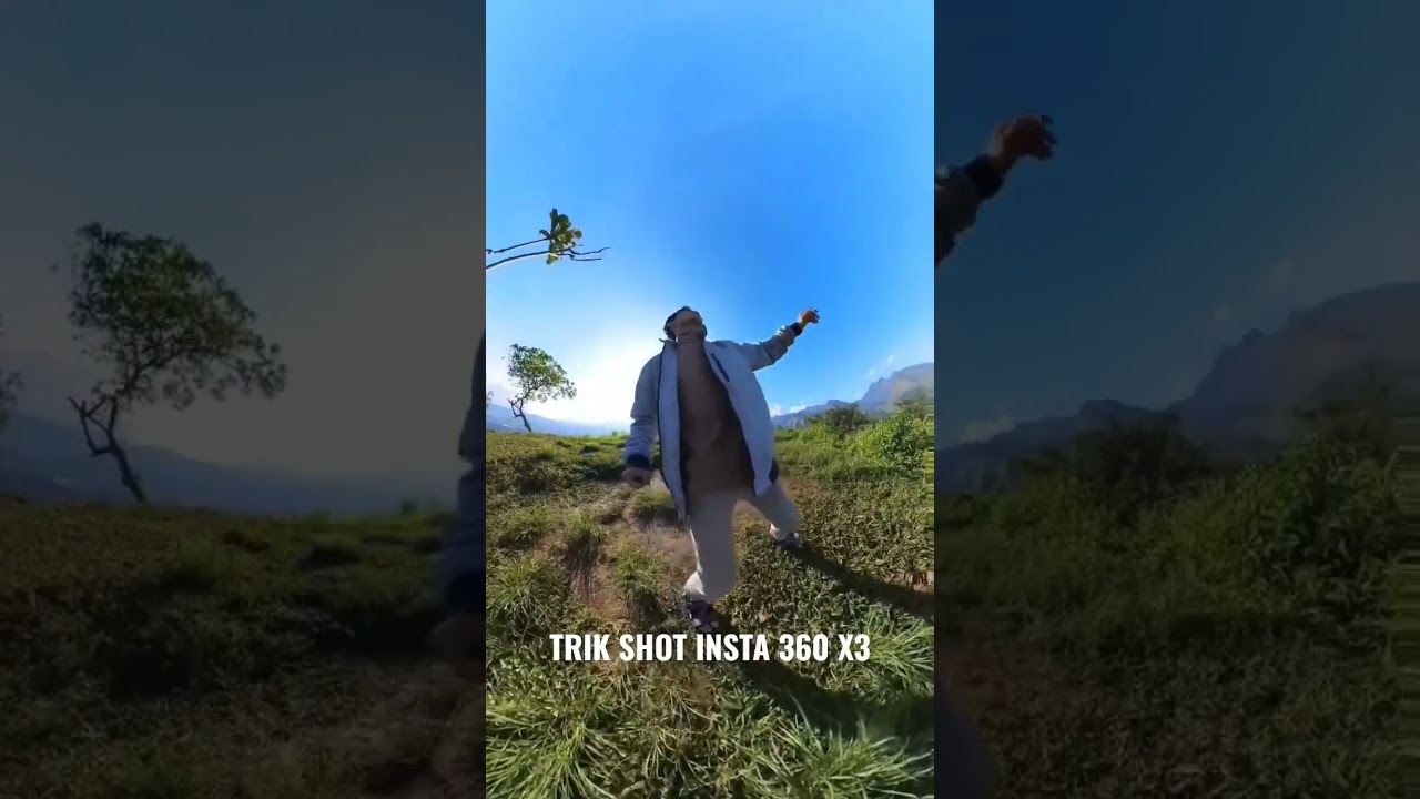 trik shot insta 360 x3 | video cinematic #shorts