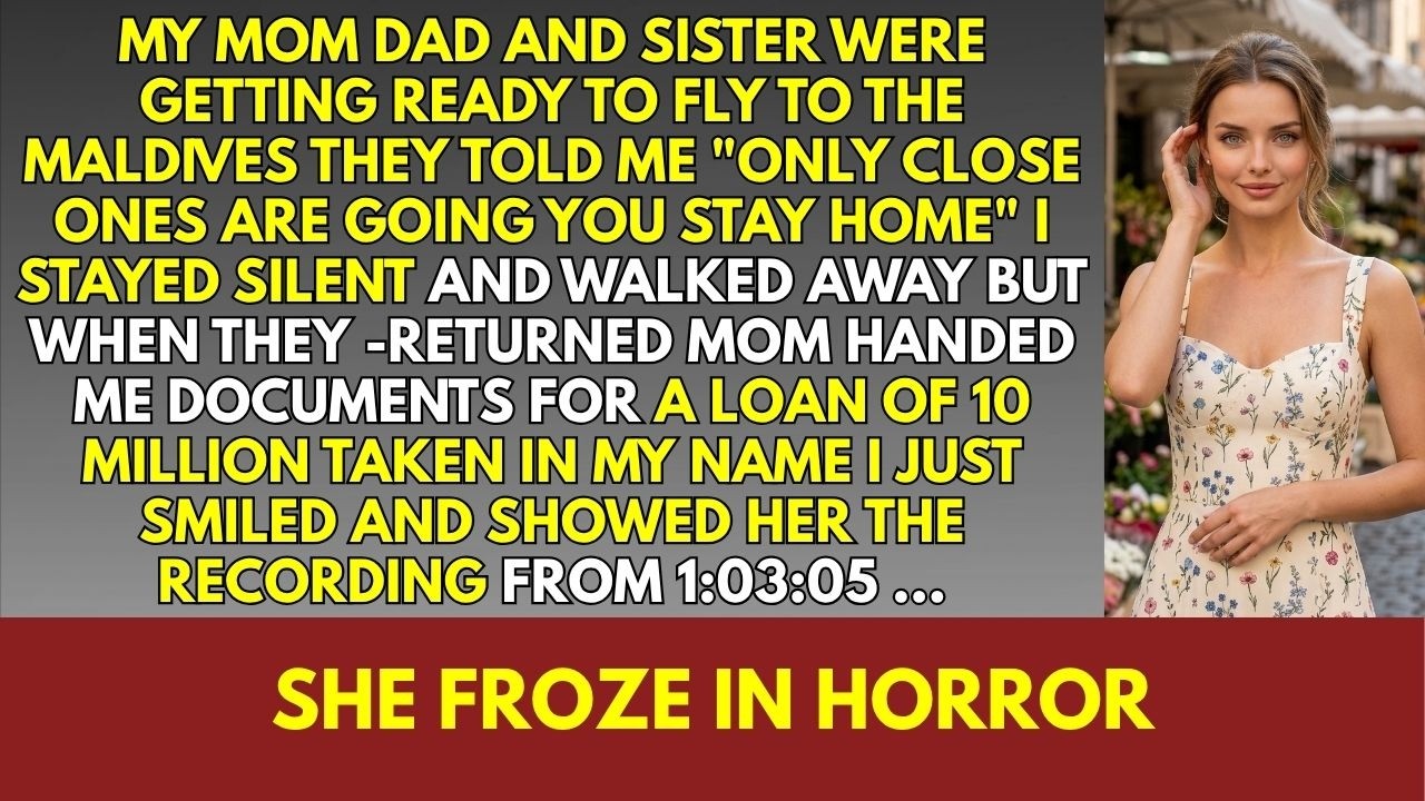 My Mom, Dad And Sister Flew To The Maldives, Saying 'Only Close Ones Are Going, You Loser Stay H