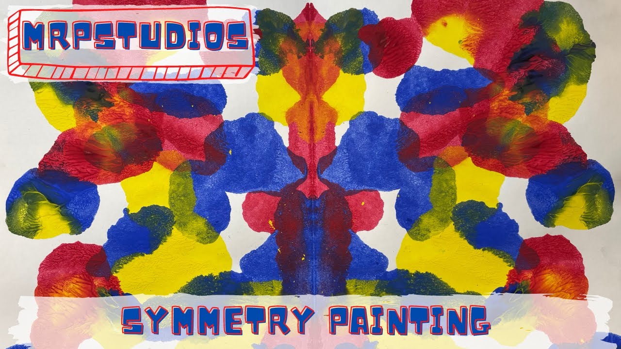 Art Lessons For Kids: Symmetry Painting (updated)