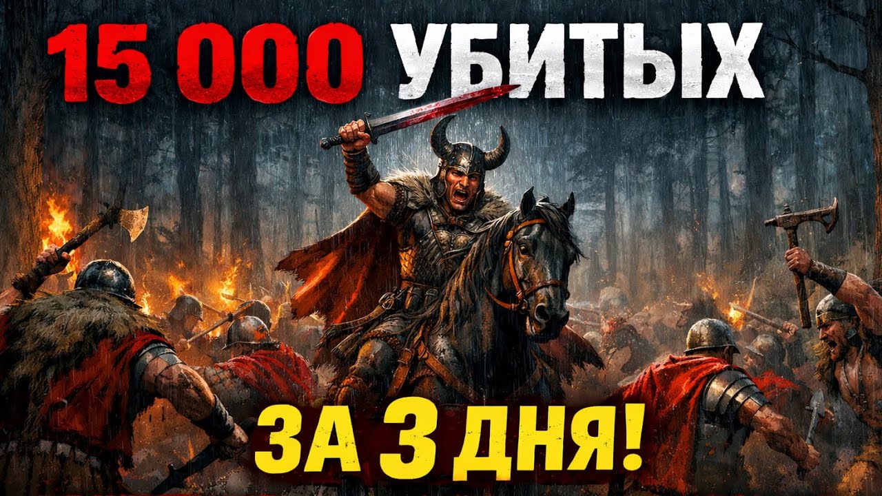 15 000 РИМЛЯН за 3 ДНЯ! 😱 Тевтобургский лес — КРОВАВАЯ ЛОВУШКА, от которой Рим так и не оправился