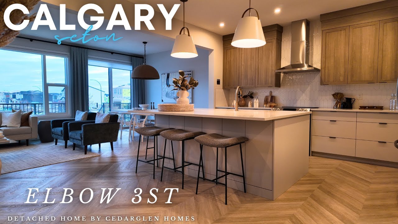 Cedarglen Homes | Elbow 3St | 2750 Sf | 4 Beds | 3.5 Baths | Seton | SE Calgary | New Home For Sale