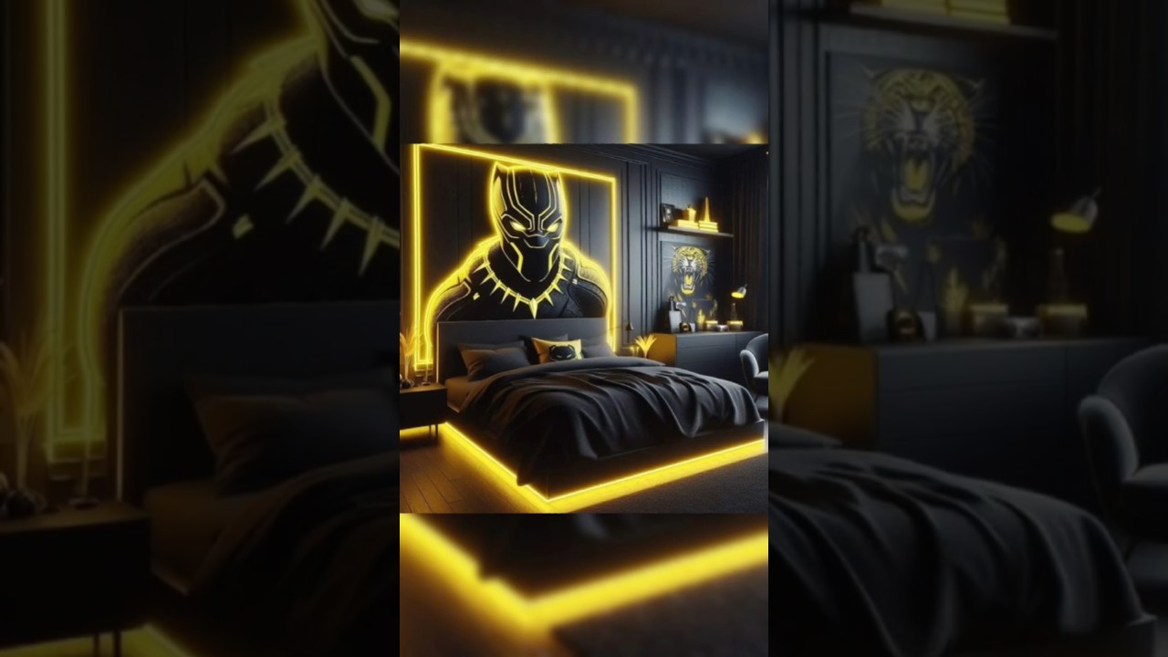 Amazingly this room is made with a superhero theme😍😍
