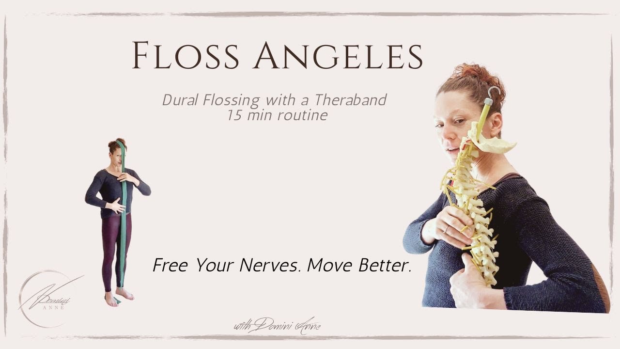 Dural Flossing Warm-Up with Theraband | Spinal Decompression + Nervous System Reset