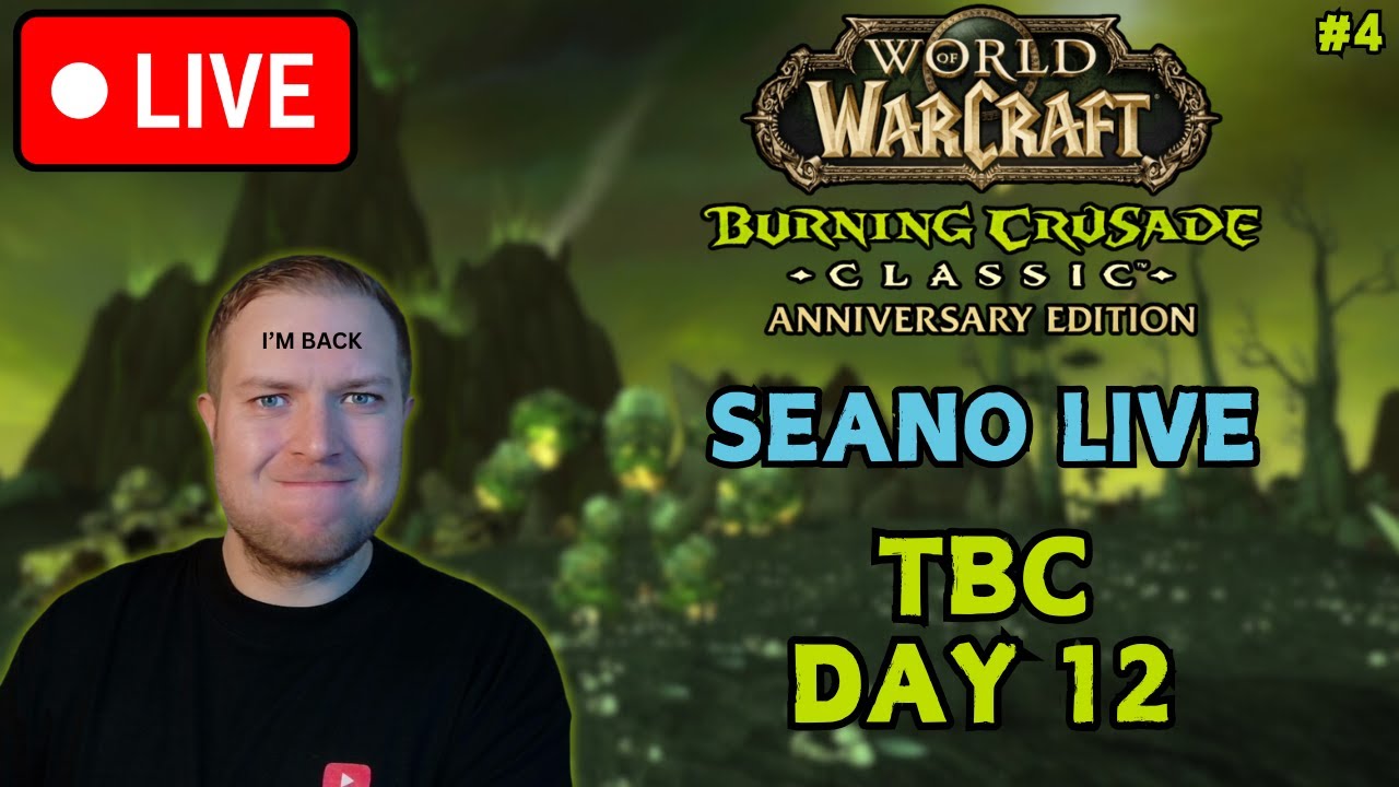 TBC DAY 12! Lvl 70 Mage HCs + Dungeons + Gold Farming - RAIDS OUT SOON! WoW Classic TBC Anniversary