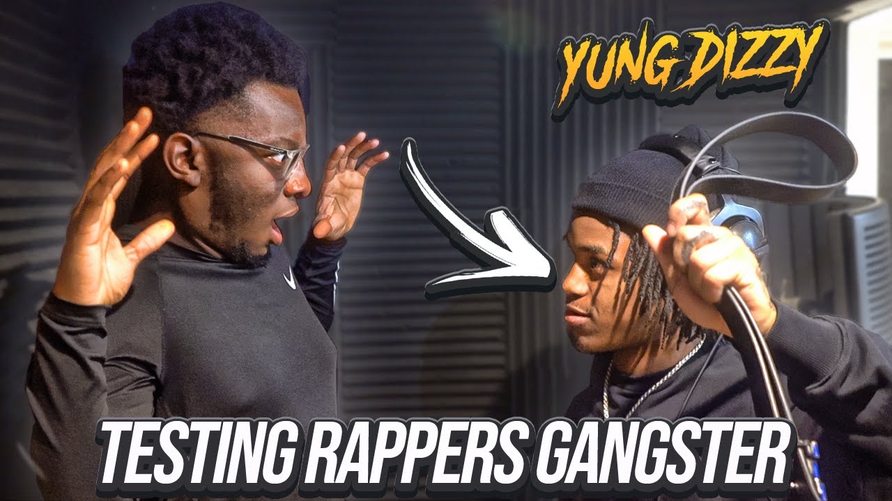 TESTING YUNG DIZZY’S GANGSTA TO GET HIS REACTION! (GONE WRONG)😳