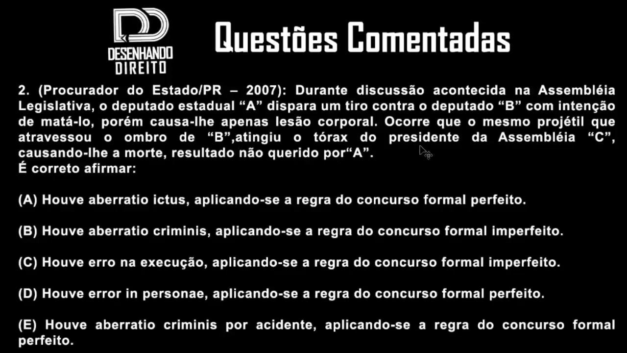Artigo 20, do C&oacute;digo Penal: Desvendando o erro de tipo em duas quest&otilde;es de concurso.