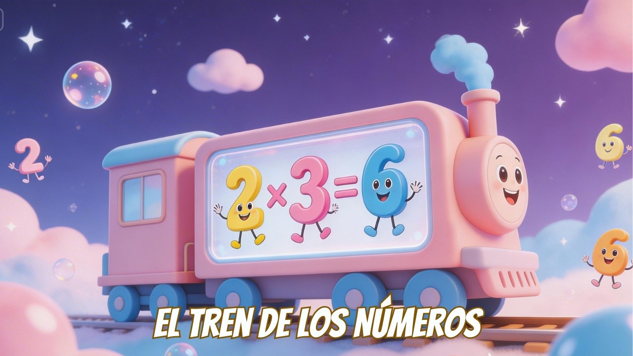 El Tren de los Números - CancionInfantil