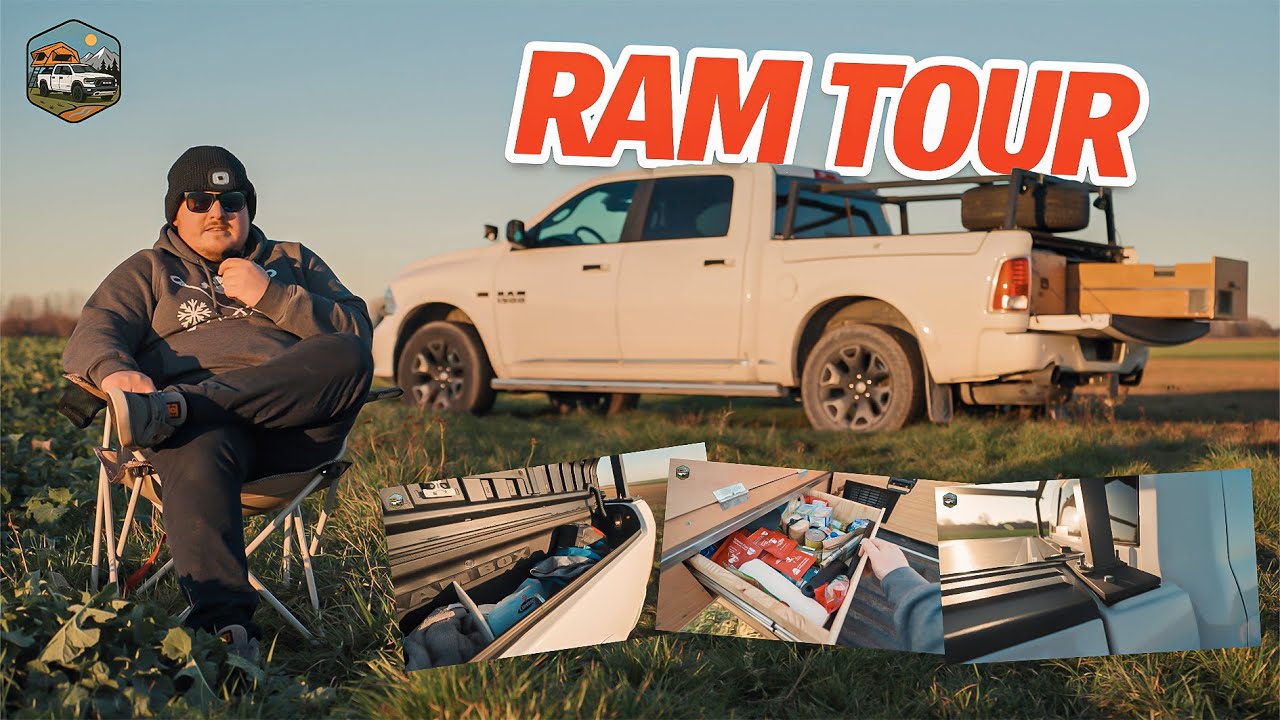 De pick-up à 4x4 de bivouac 🔥 | Aménagement complet de mon RAM 1500