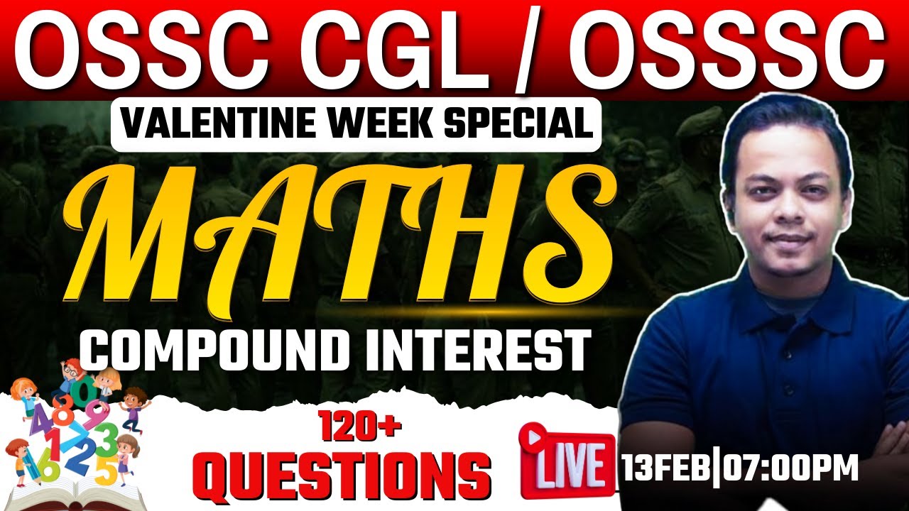 COMPOUND INTEREST ONE SHOT 🔥 | All Concepts + Tricks | OSSC CGL | OSSSC RI AMIN | ICDS